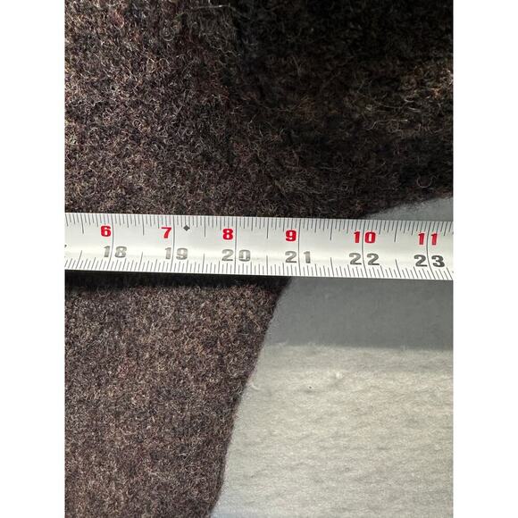 Vintage Woodward 100% Shetland Wool Ireland V Neck Sweater XL Gorpcore - Picture 5 of 8